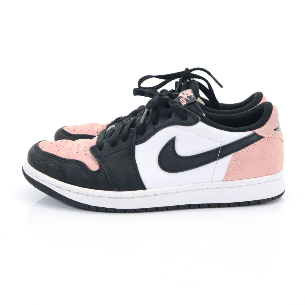 NIKE Air Jordan 1 Retro Low OG Sneakers Pink Size 26