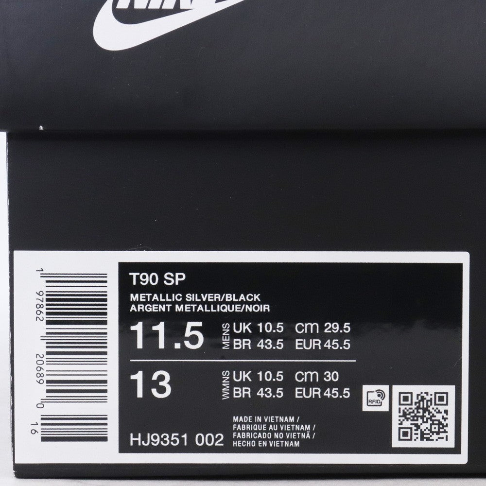 NIKE Total 90 3 SP Metallic Low-Top Sneakers Size 29.5cm