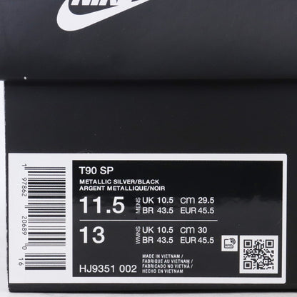 NIKE Total 90 3 SP Metallic Low-Top Sneakers Size 29.5cm