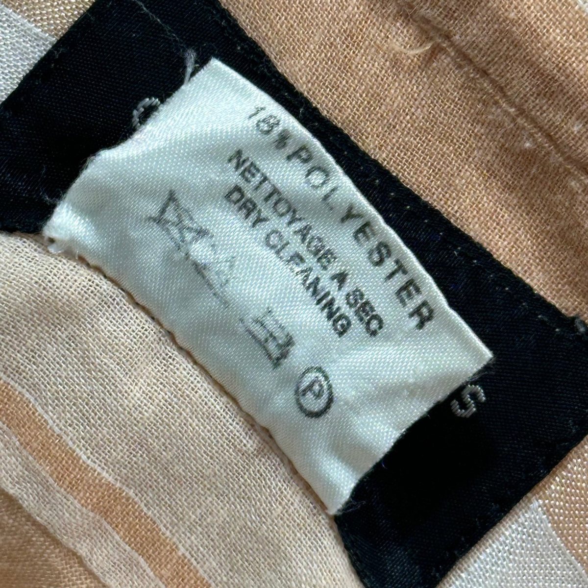 COMME des GARCONS FRANCE 80s Asymmetrical Check Shirt Size S