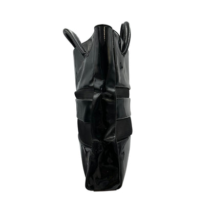 COMME des GARCONS Mesh-Paneled Handbag Black Size FREE