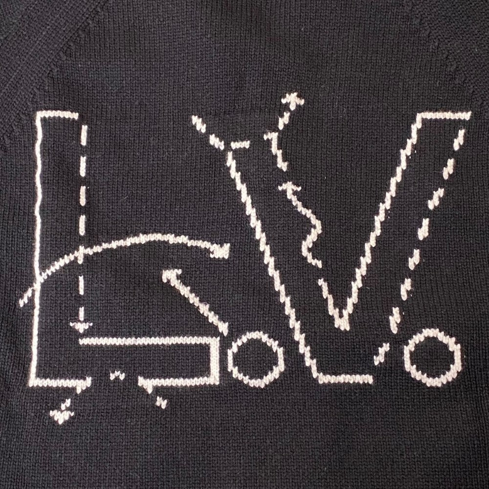 LOUIS VUITTON 21SS Giant Monogram Cardigan Black Size S