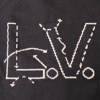LOUIS VUITTON 21SS Giant Monogram Cardigan Black Size S