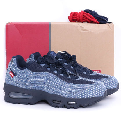LEVI'S AIR MAX 95 OG Red Tab Denim Blue Sneakers Size 26cm