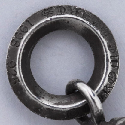 CHROME HEARTS PYRAMID PLUS BALL Charm Silver Size F