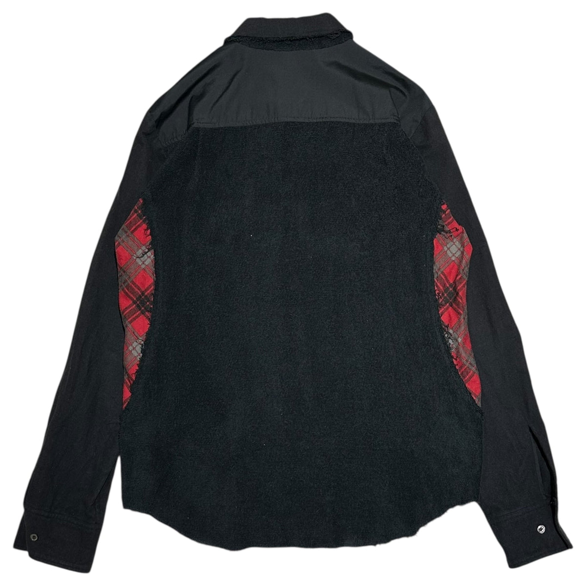 UNDERCOVERISM 05SS Reconstructed Side Black Red Shirt Size 2