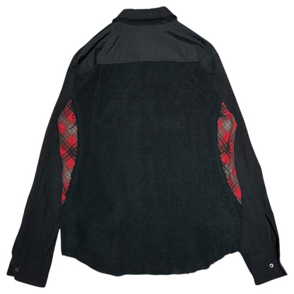 UNDERCOVERISM 05SS Reconstructed Side Black Red Shirt Size 2