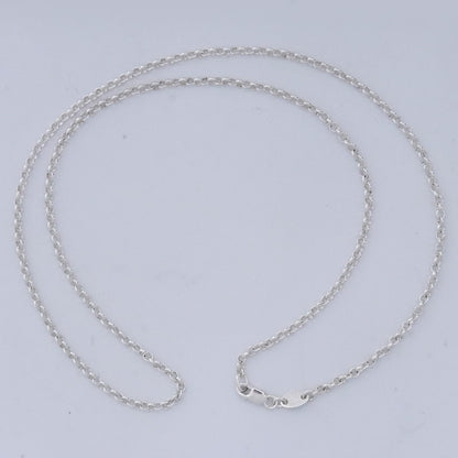 CHROME HEARTS Roll Chain Necklace Silver