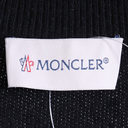MONCLER 24SS Cashmere Blend Knit Down Jacket Black Size L