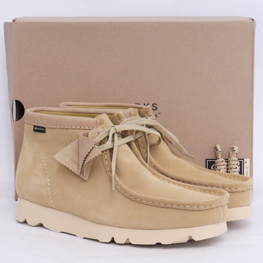 CLARKS Wallabee Gore-Tex Boots Maple Suede Size EU 42
