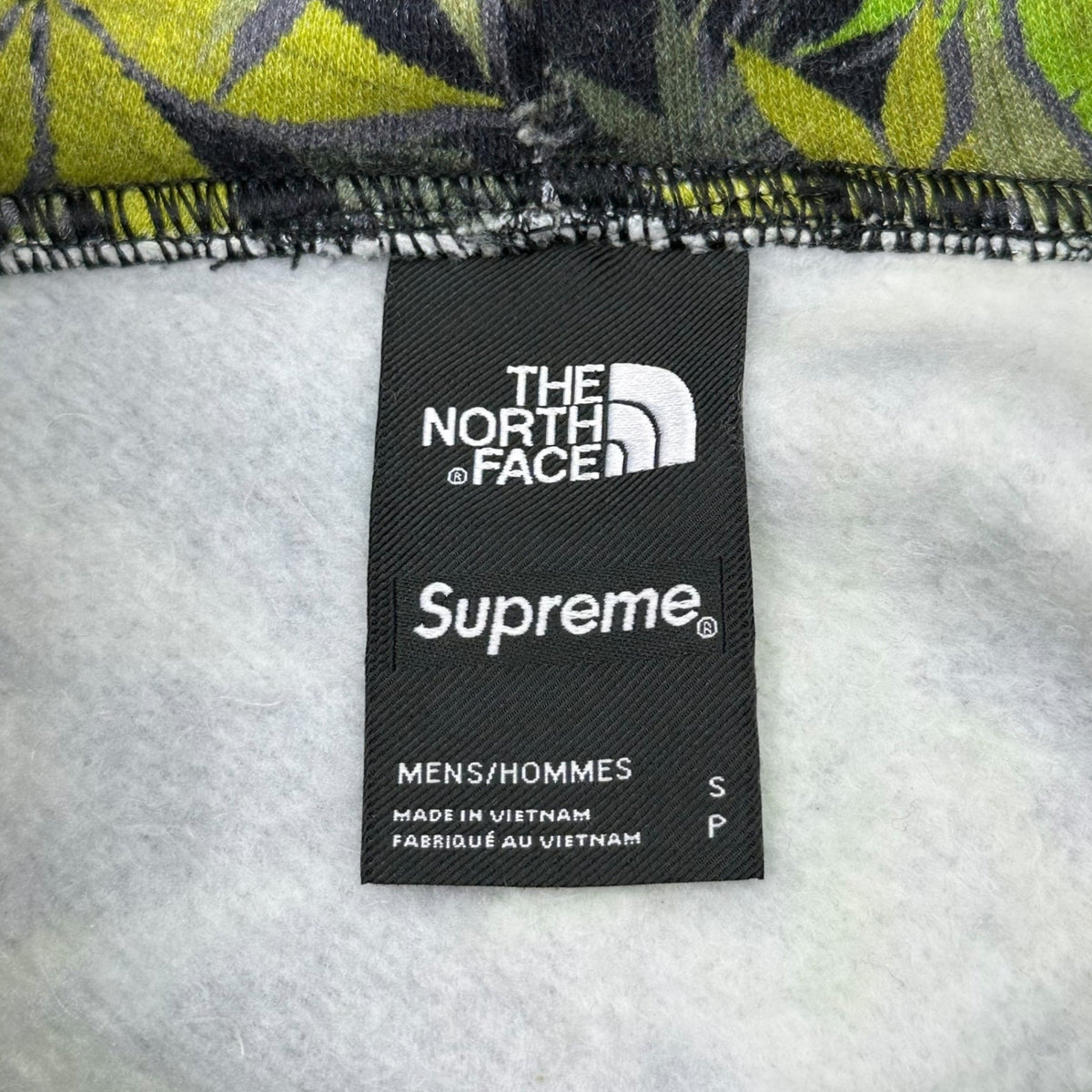 SUPREME x THE NORTH FACE 23AW Leaf Hoodie Black/Green Size S