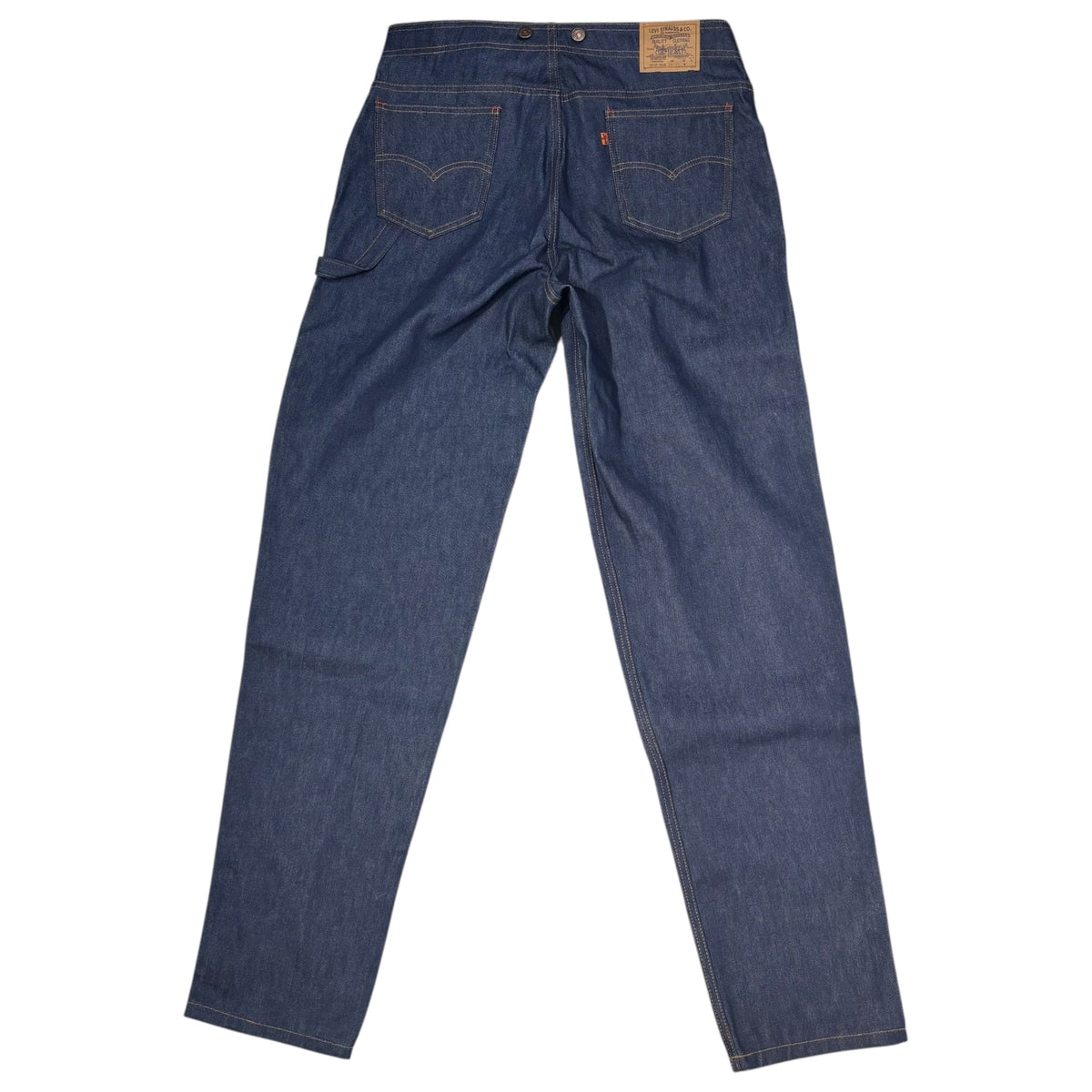 Levi's 90s Orange Tab USA Made Denim Overalls Size M 38-33