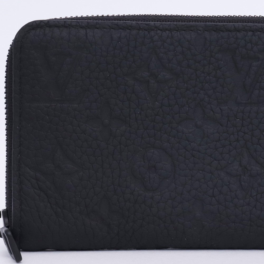 Louis Vuitton Monogram Zippy Wallet Horizontal Black Size F