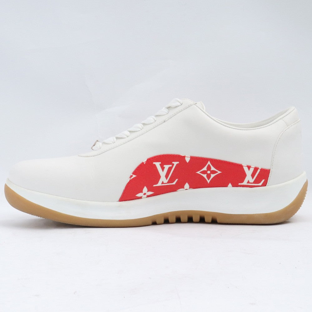 Louis Vuitton Supreme Monogram Sneakers White Size 7.5