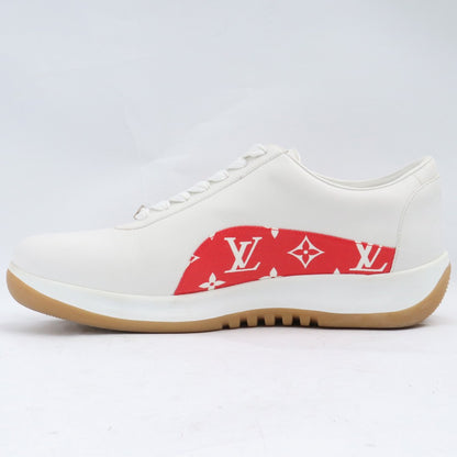 Louis Vuitton Supreme Monogram Sneakers White Size 7.5