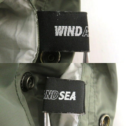 WIND AND SEA Reversible MA-1 Bomber Khaki/Orange Size M