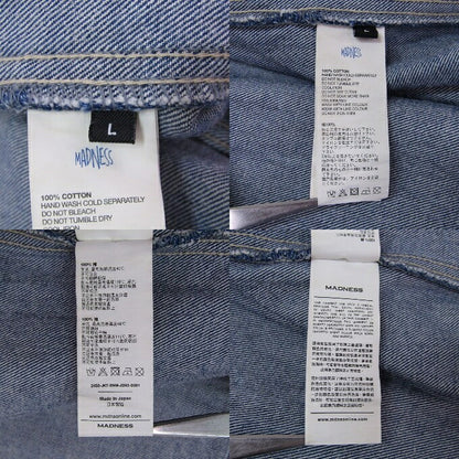 MADNESS 24SS Regenerated Type 1 Trucker Jacket Indigo Size L