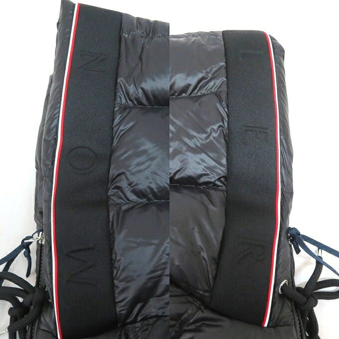 MONCLER LUIRO Hooded Down Vest Black Size 1
