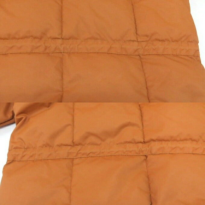 RRL Brinklow Quilted Hooded Jacket Orange Size XXL