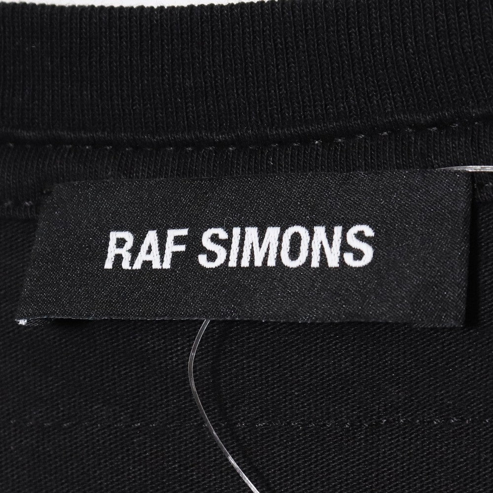 RAF SIMONS Oversized Pocket Holes T-Shirt Black Size XS