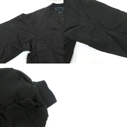 LAD MUSICIAN 18AW Double Army Cloth Bomber Black Size 46