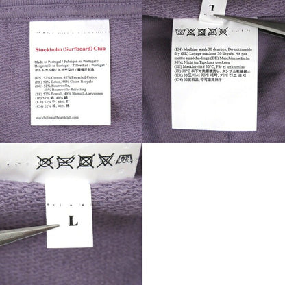 STOCKHOLM SURFBOARD CLUB BJORN Lavender Hoodie Size L