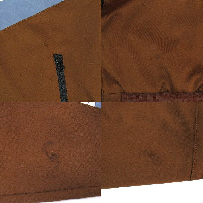 LEFT ALONE Ghost Reversible Brown Jacket Size L