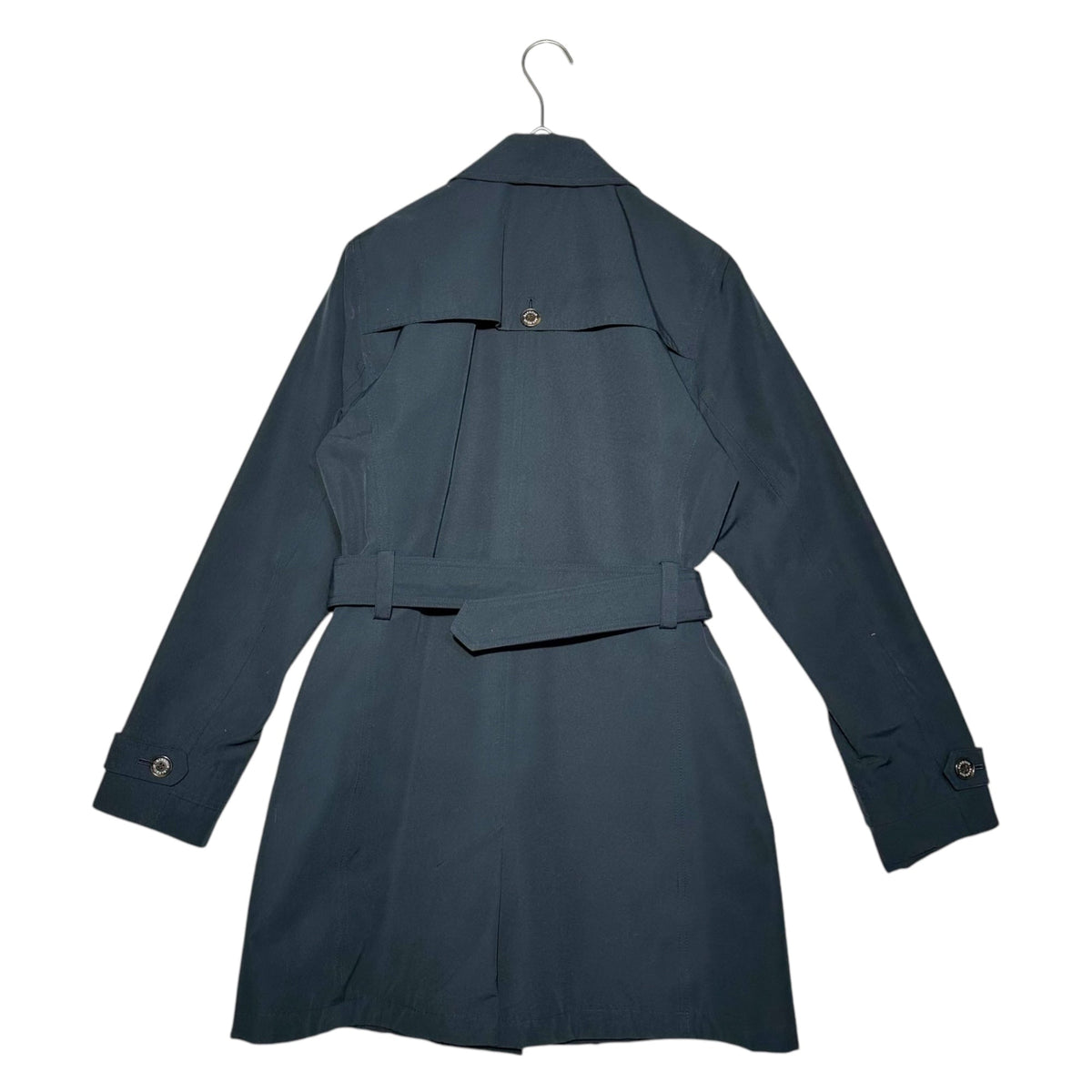 Barbour Thornhill Belted Trench Coat Navy Size 8