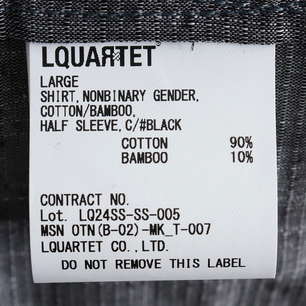 BLACK 24SS 50s Cuba Shirt Black Size L