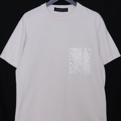 LOUIS VUITTON 25SS Monogram Nylon T-Shirt Ivory Size S