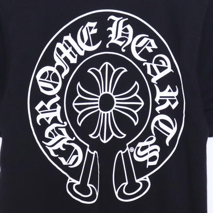 CHROME HEARTS Horseshoe Print Pocket T-Shirt Black Size S