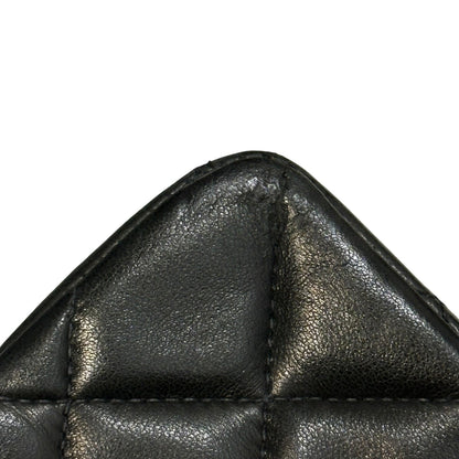 CHANEL 90s Vintage Matelasse Flap Handbag