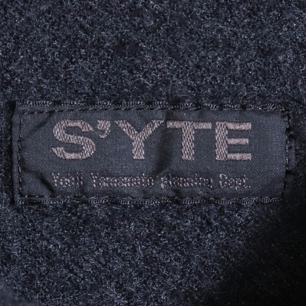 S'YTE YOHJI YAMAMOTO 25AW Wool Gauze Zip Shirt Size 3