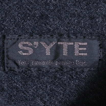 S'YTE YOHJI YAMAMOTO 25AW Wool Gauze Zip Shirt Size 3