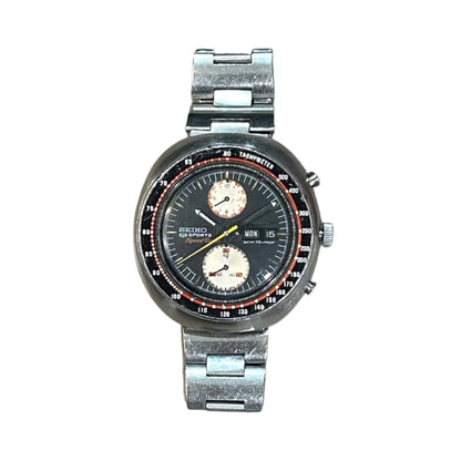 SEIKO 5 Sports Speed-Timer Automatic Watch Silver