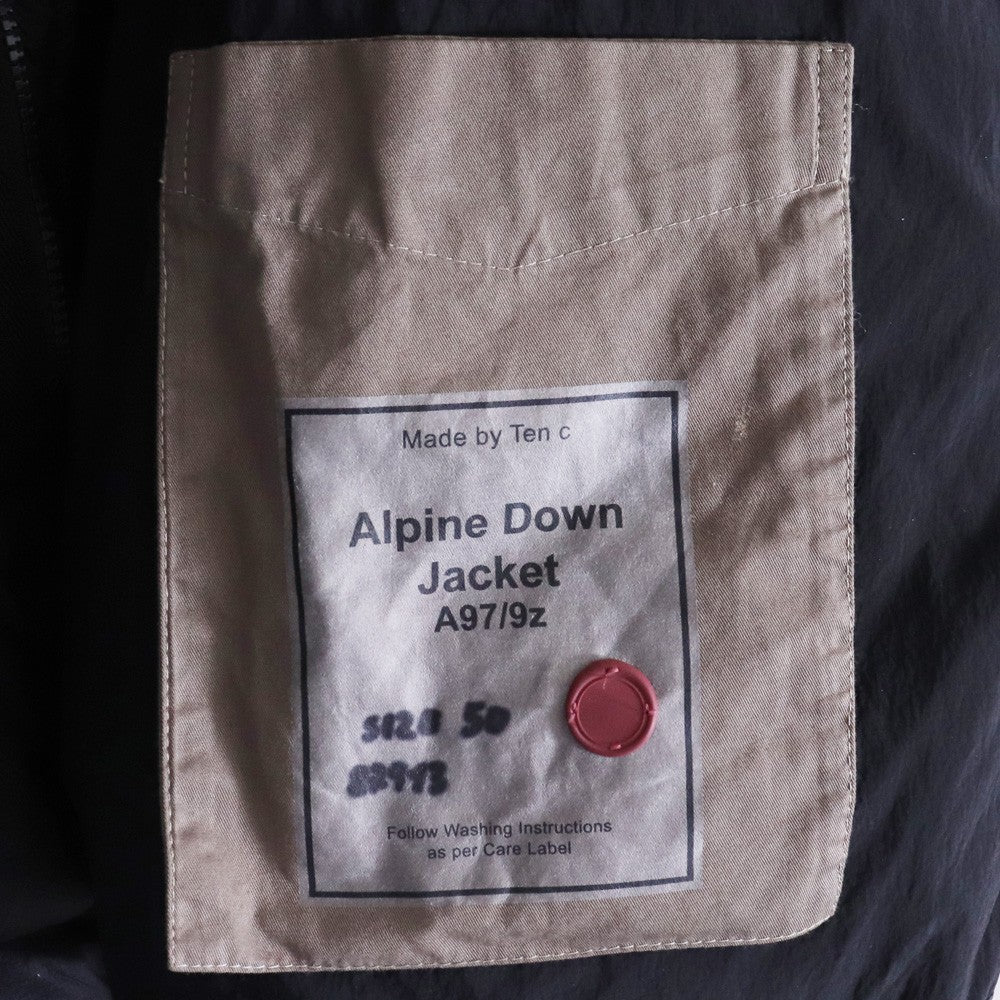 Ten C C Alpine Down Jacket Black Size 50