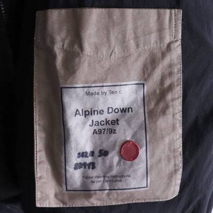 Ten C C Alpine Down Jacket Black Size 50