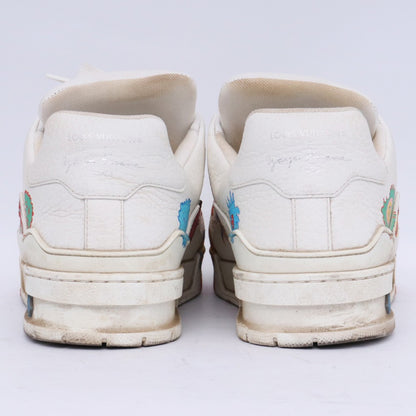 LOUIS VUITTON x Yayoi Kusama LV Trainer Sneakers White