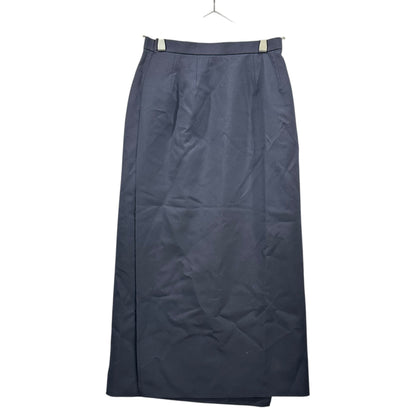 COMME des GARCONS 98AW Bonded Wool Long Wrap Skirt Size S