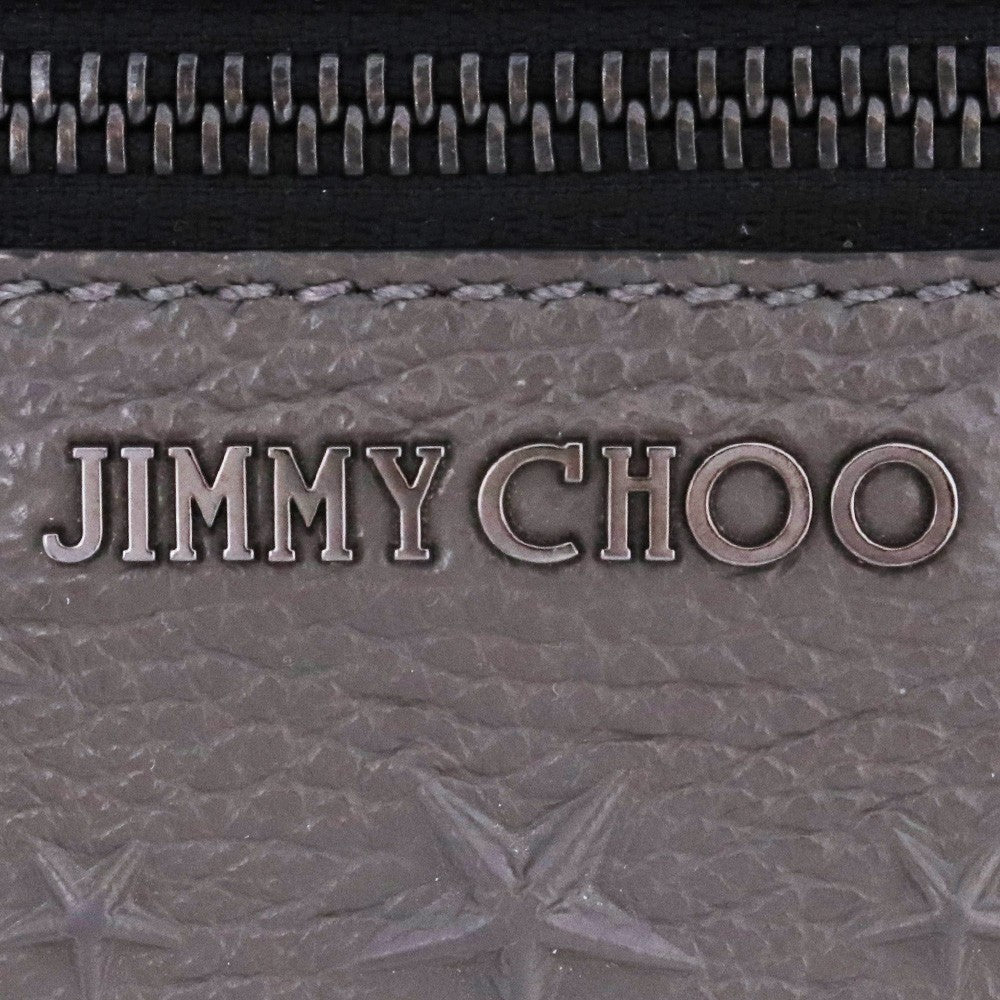 Jimmy Choo Gray Star Embossed Sling Bag Size F