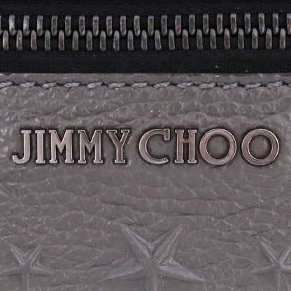 Jimmy Choo Gray Star Embossed Sling Bag Size F