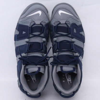NIKE Air More Uptempo '96 Cool Grey Navy Sneakers Size 29cm
