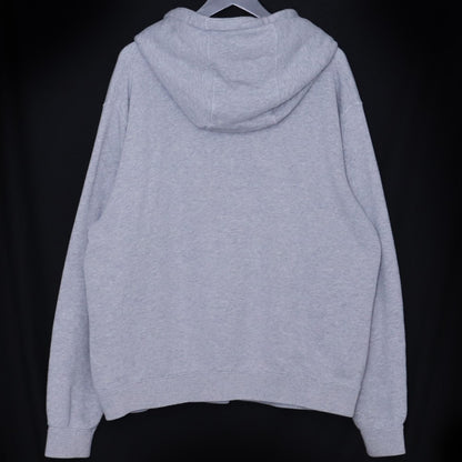 GUCCI 23AW Interlocking G Cotton Jersey Hoodie Gray Size L