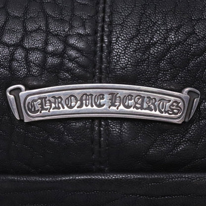 Chrome Hearts #1 Snat Pack Leather Waist Bag Black Size #1