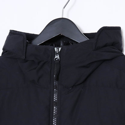 Stone Island Black Padded Down Jacket Shoulder Patch Size M