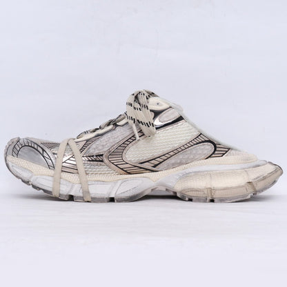 BALENCIAGA 3XL Mule Low-Top Sneakers White Size 27.5cm