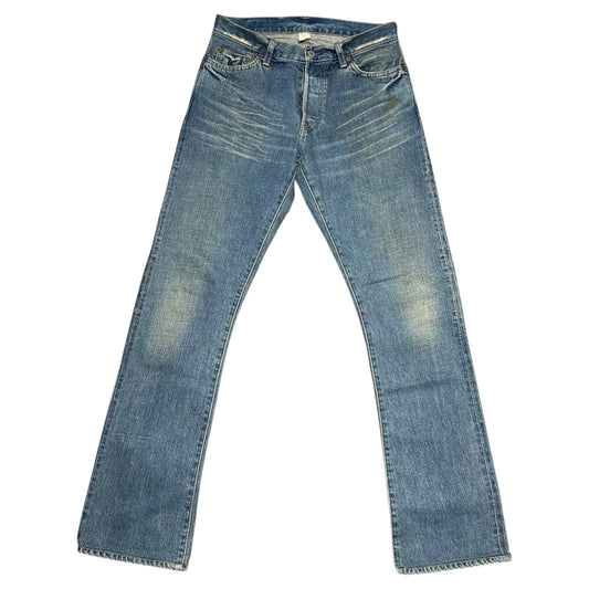 RRL Vintage-Washed Denim Pants Indigo Size W28
