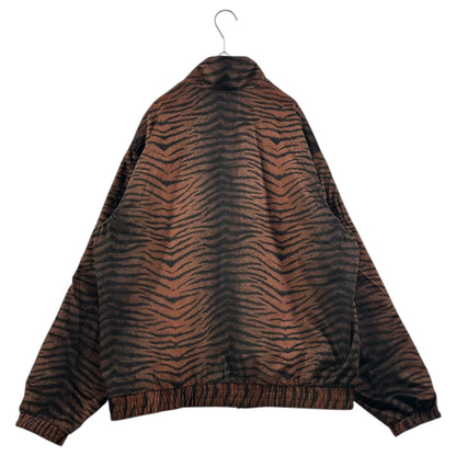 SUPREME 18SS Tiger Stripe Track Jacket Brown Size L