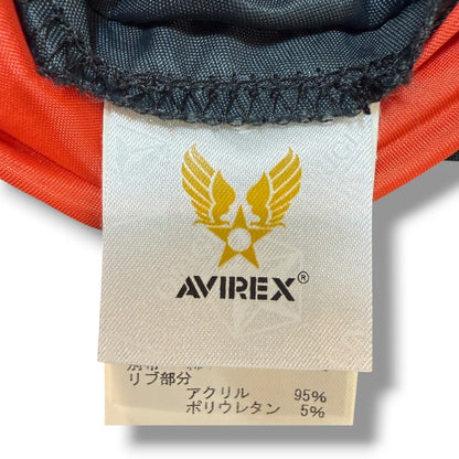 AVIREX TYPE BLUE COMBINATION MA-1 Bomber Green Size XL