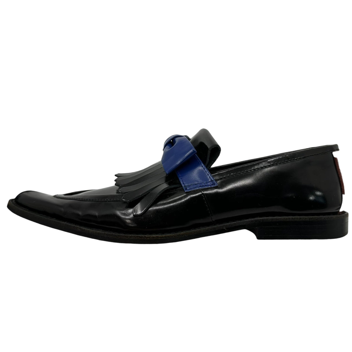 tricot COMME des GARCONS Pointed Leather Loafers Size 24CM